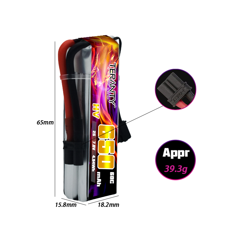 2/4/6/10 SZT. TERANTY 650mAh 2 – Fpv Drone Kit recenzja i cena